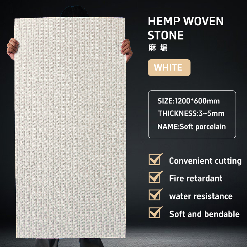 Flexible stone hemp rope stone W
